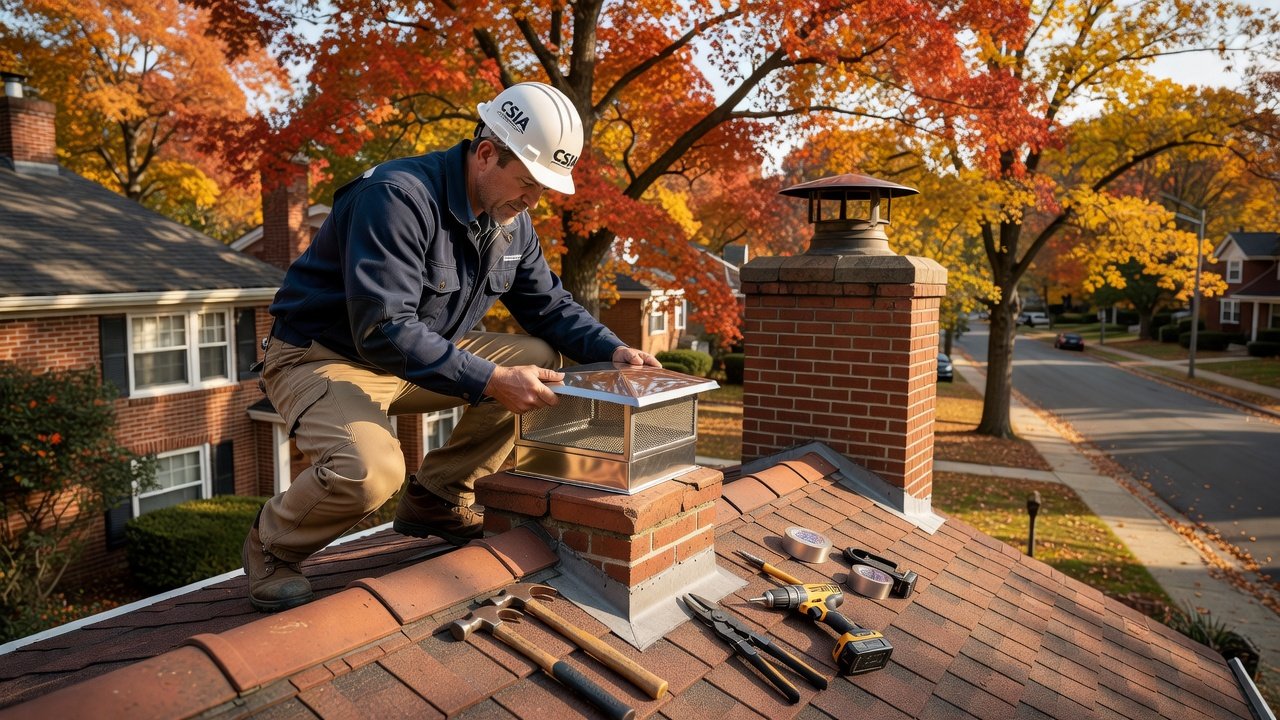 Chimney Cap Installation in Ridgewood, NJ